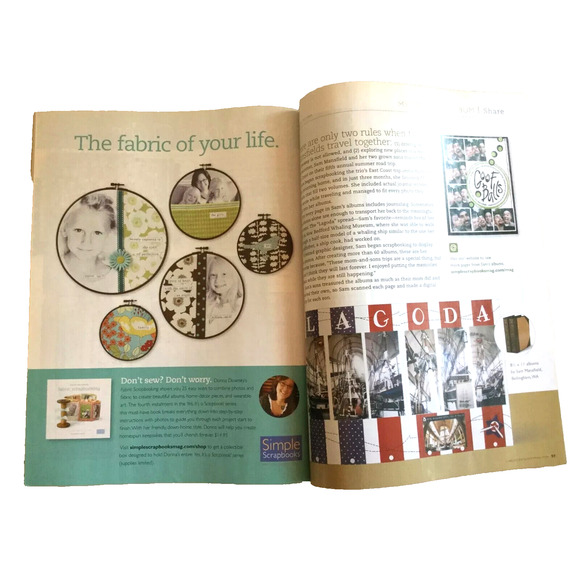 Simple Scrapbooks Magazine May June 2008 birthday layouts fixes party flaw - Picture 7 of 8